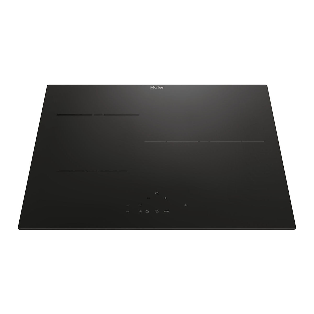 Placa de inducción Haier, 3 zonas con paellero de 29 cm, 9 niveles de potencia - HAI633CD/E1 Negro-2