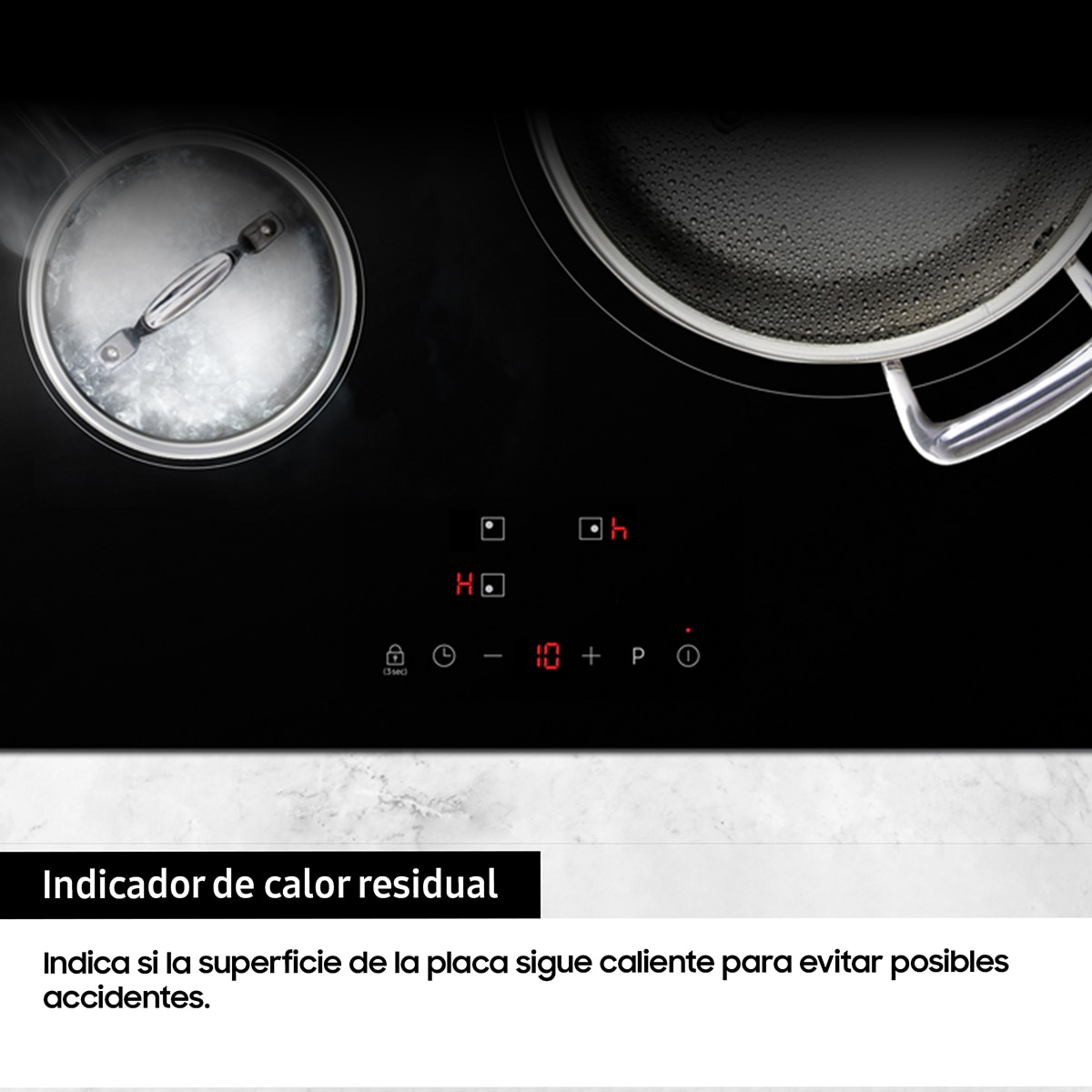 Placa inducción Samsung con 2 zonas de cocción - NZ32BG2005FKU1 8