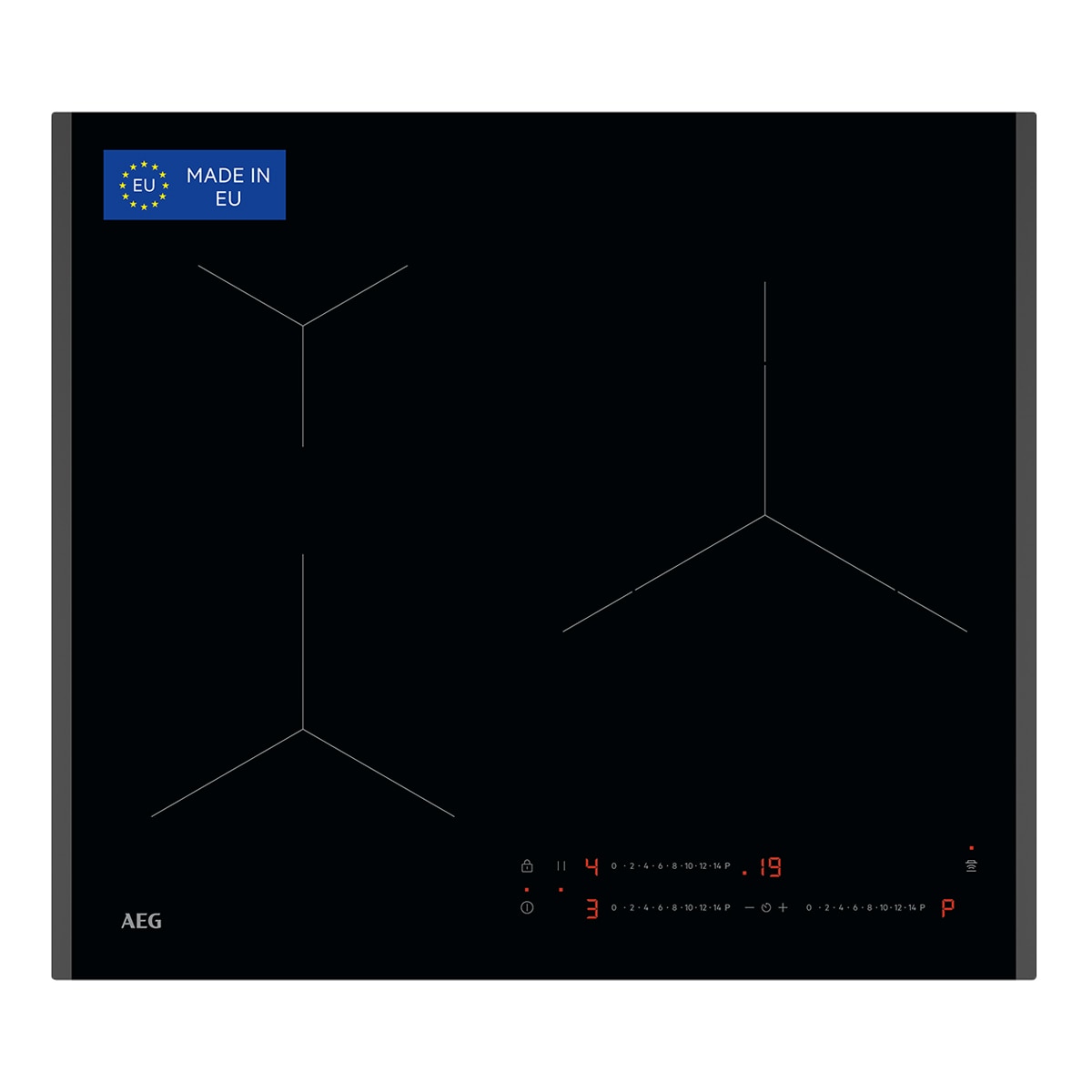 AEG – Placa inducción AEG con 3 zonas de cocción – TO63IA00FB.