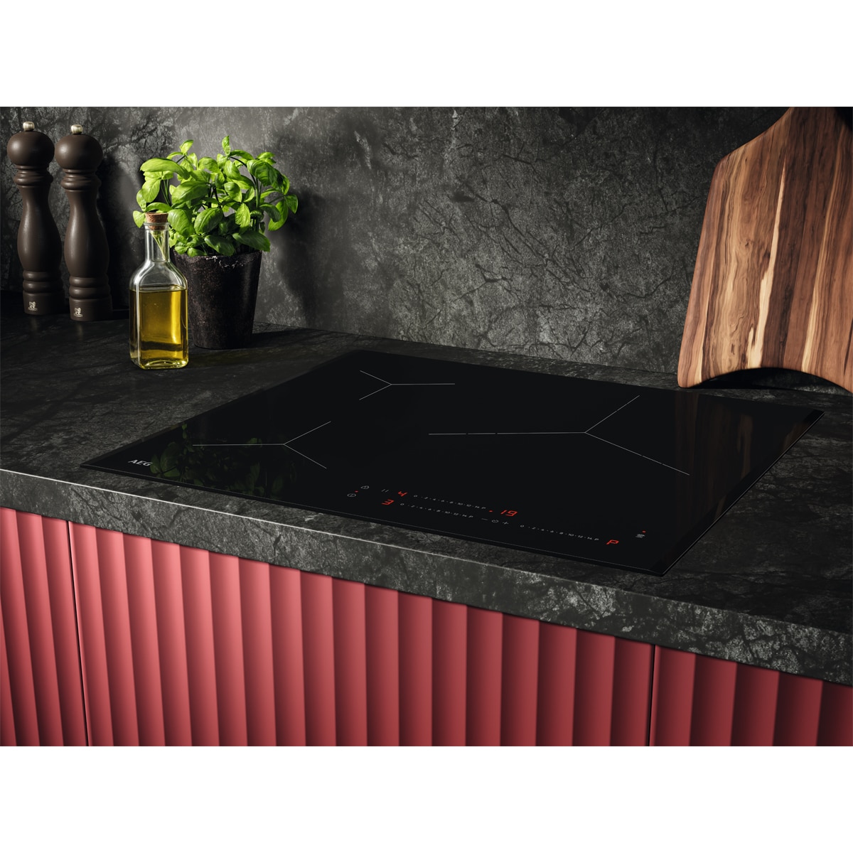 Placa inducción AEG con 3 zonas de cocción - TO63IA00FB Negro-6