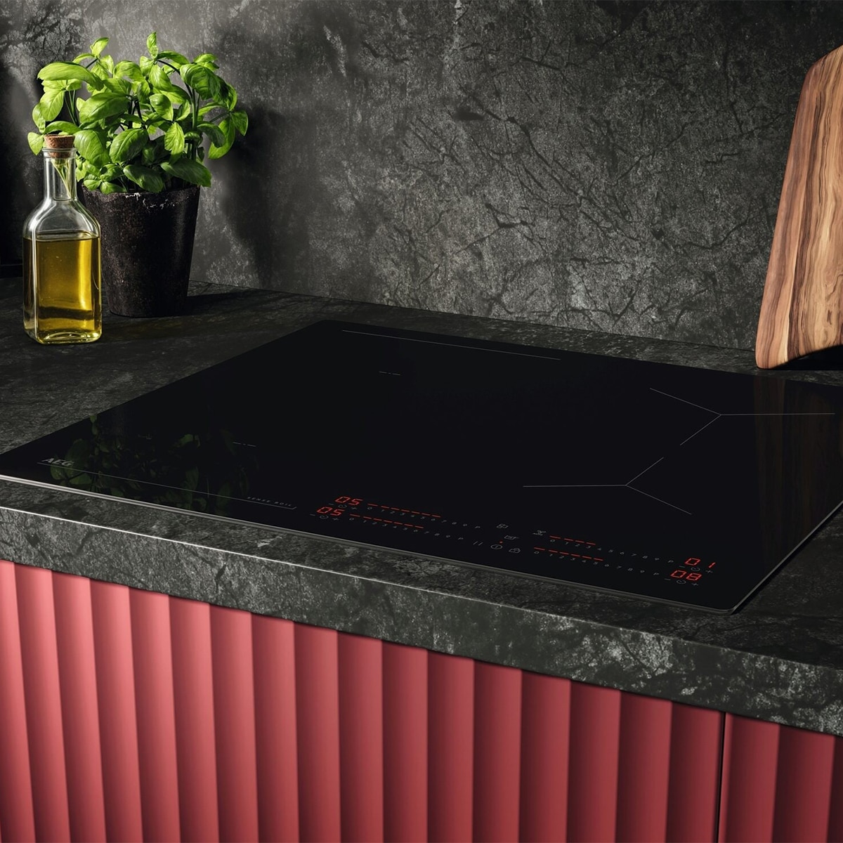 Placa inducción AEG con 3 zonas de cocción - TI63IQ10IB Negro-8