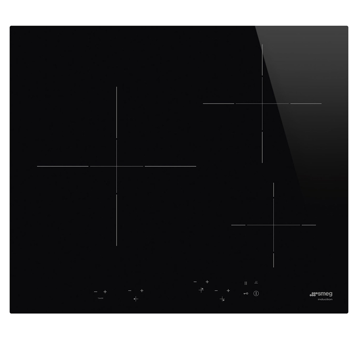 Imagen de Smeg SI5633D placa inducción 3 zonas 2,7 kW en OfertitasTOP