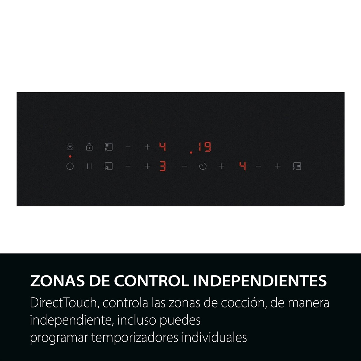 Placa inducción AEG con 3 zonas - TN63IV0BCT 7
