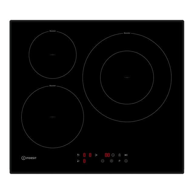 Imagen 0 de Placa de inducción Indesit con 3 zonas de cocción y zona grande 29 cm - ISF13Q60NE