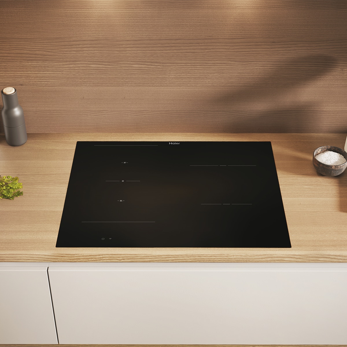 Encimera inducción Haier 65 cm Flexy + 2 VaryCook - HAIFB54IWCS 9