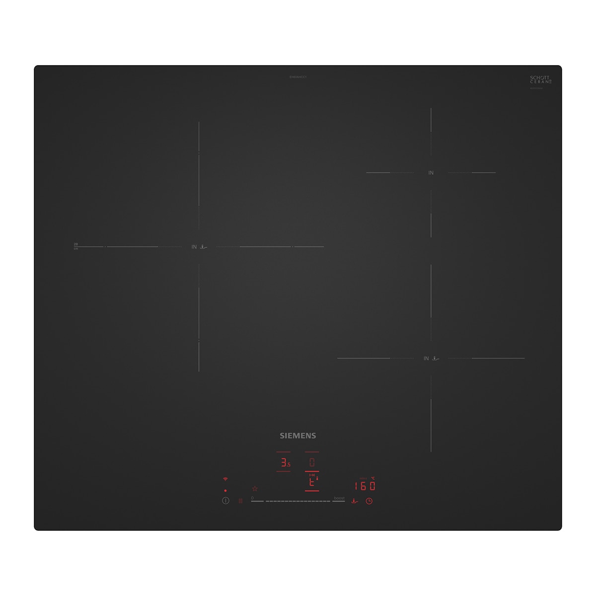 Imagen 0 de Placa de Inducción Siemens, iQ700 - EH61AHCC1E