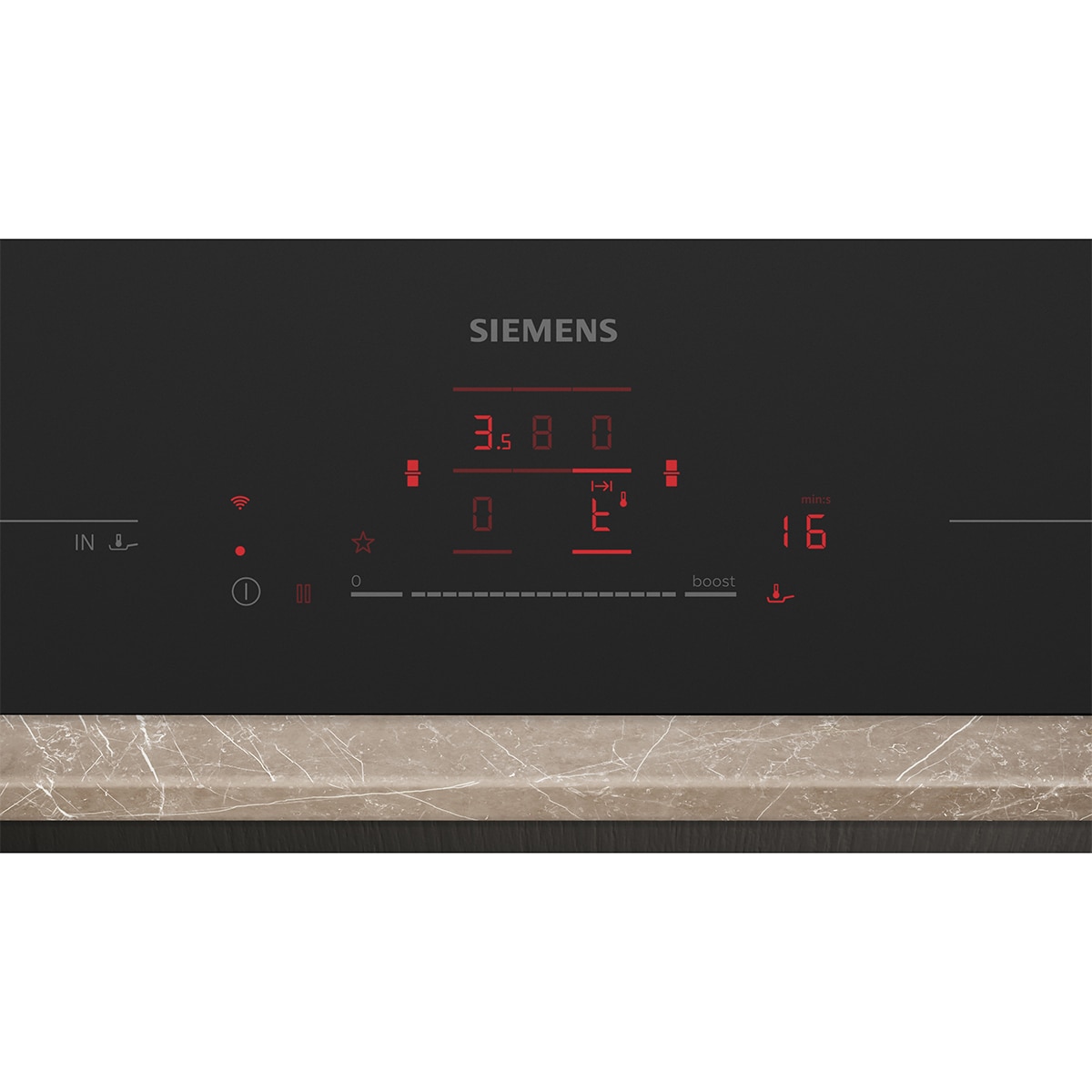 Placa de Inducción con extractor integrado Siemens, iQ700 - EX81AHL26E Negro mate-3