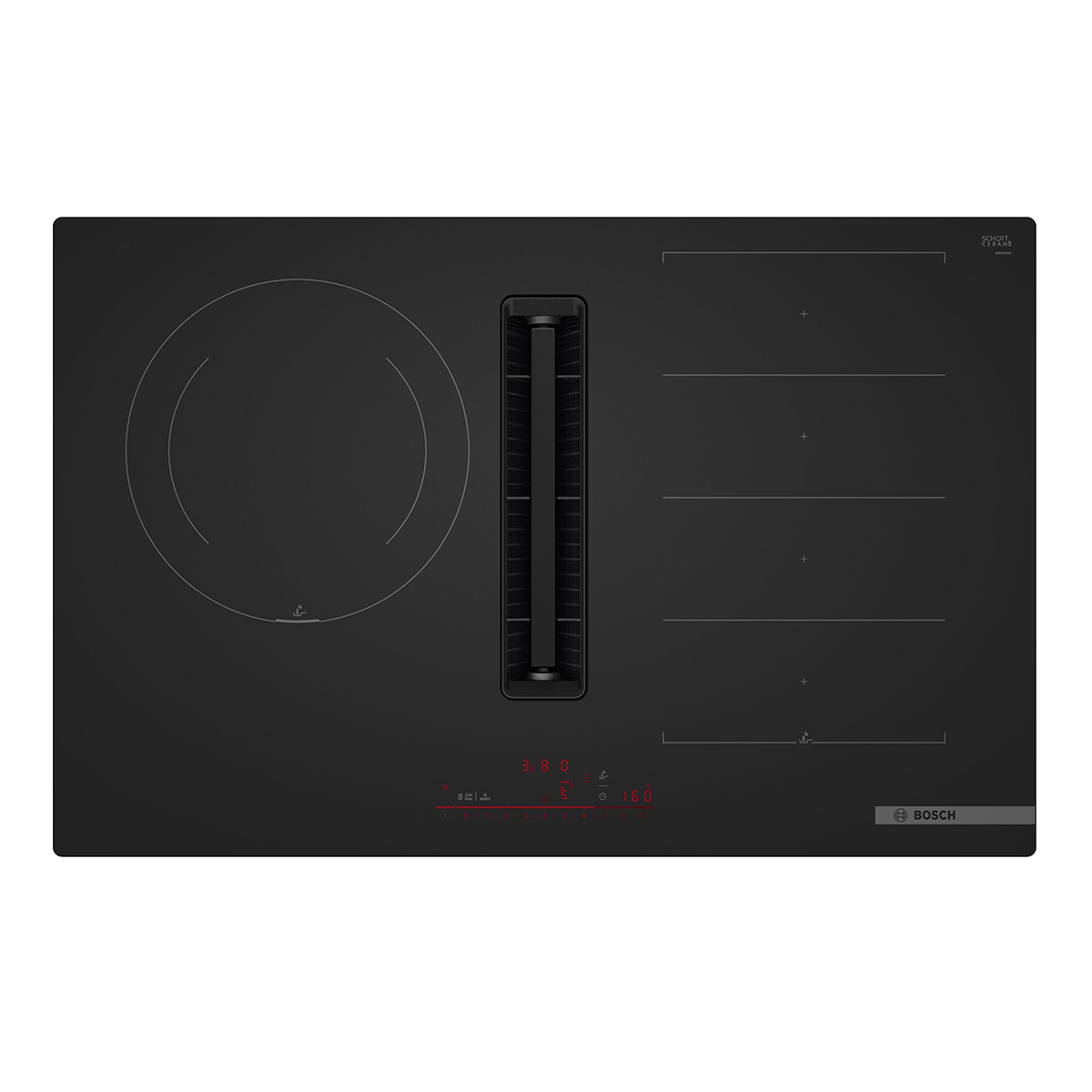 Imagen 0 de Placa de Inducción con extractor integrado Bosch, Serie 6, FlexInducción - PXJ81AH21E