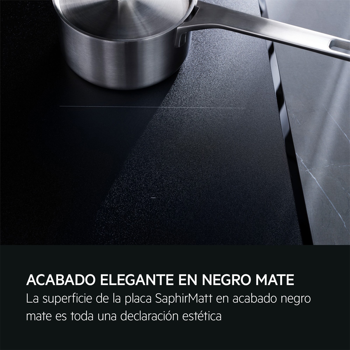 Placa Inducción AEG 3 zonas Flexipuente - TI63IF00IZ Negro mate-7