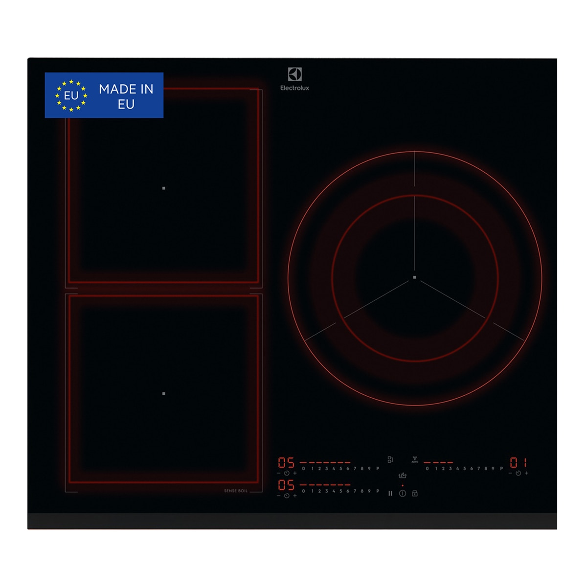 Imagen 0 de Placa inducción Electrolux 3 zonas, Función puente - EIS62356