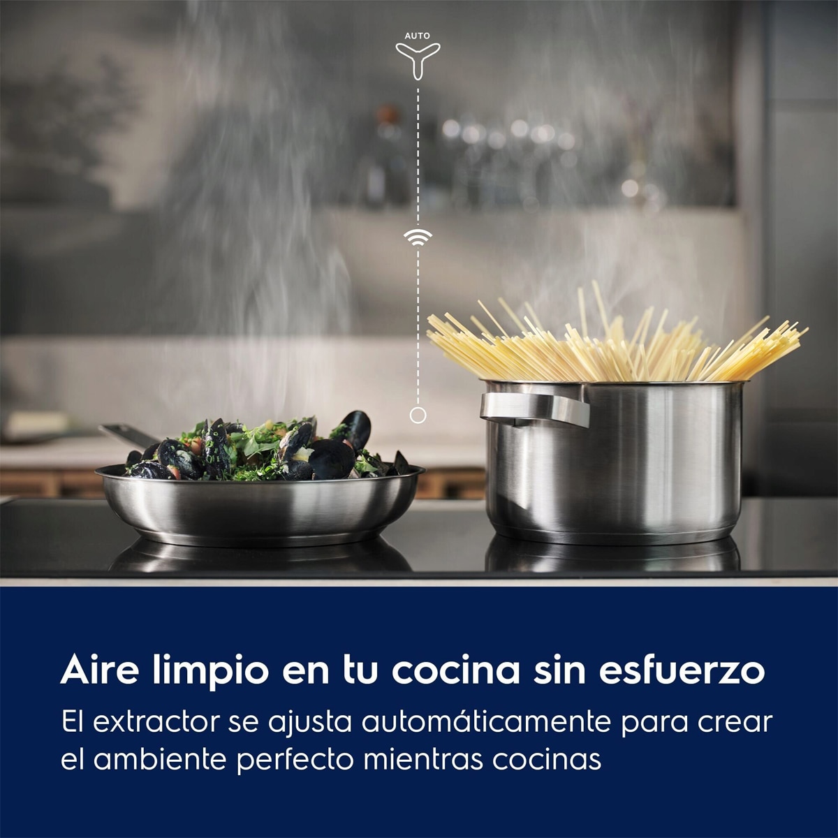 Placa inducción Electrolux 3 zonas, Función puente - EIS62356 Negro-12