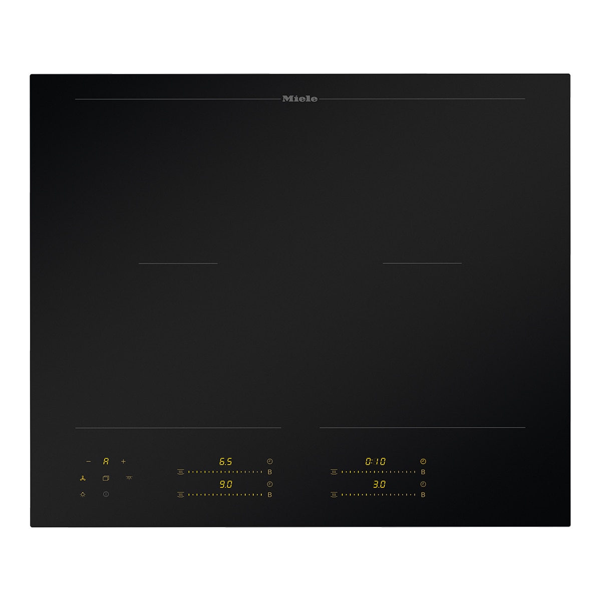 Miele - Placa de inducción Miele con 4 zonas de cocción - KM 8565 FL M.
