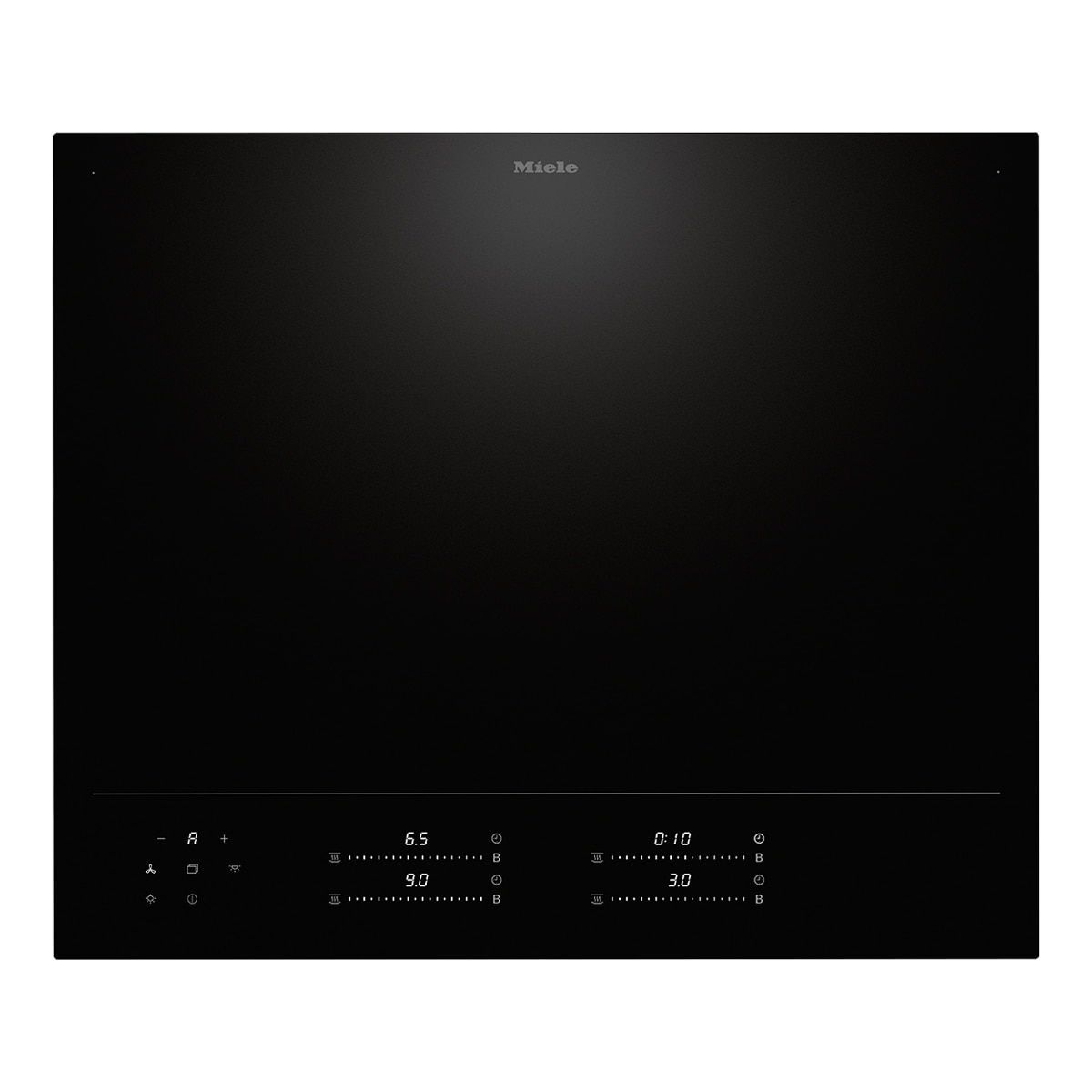 Miele - Placa de inducción Miele Áreas de cocción PowerFlex - KM 8565 FL MattFinish.