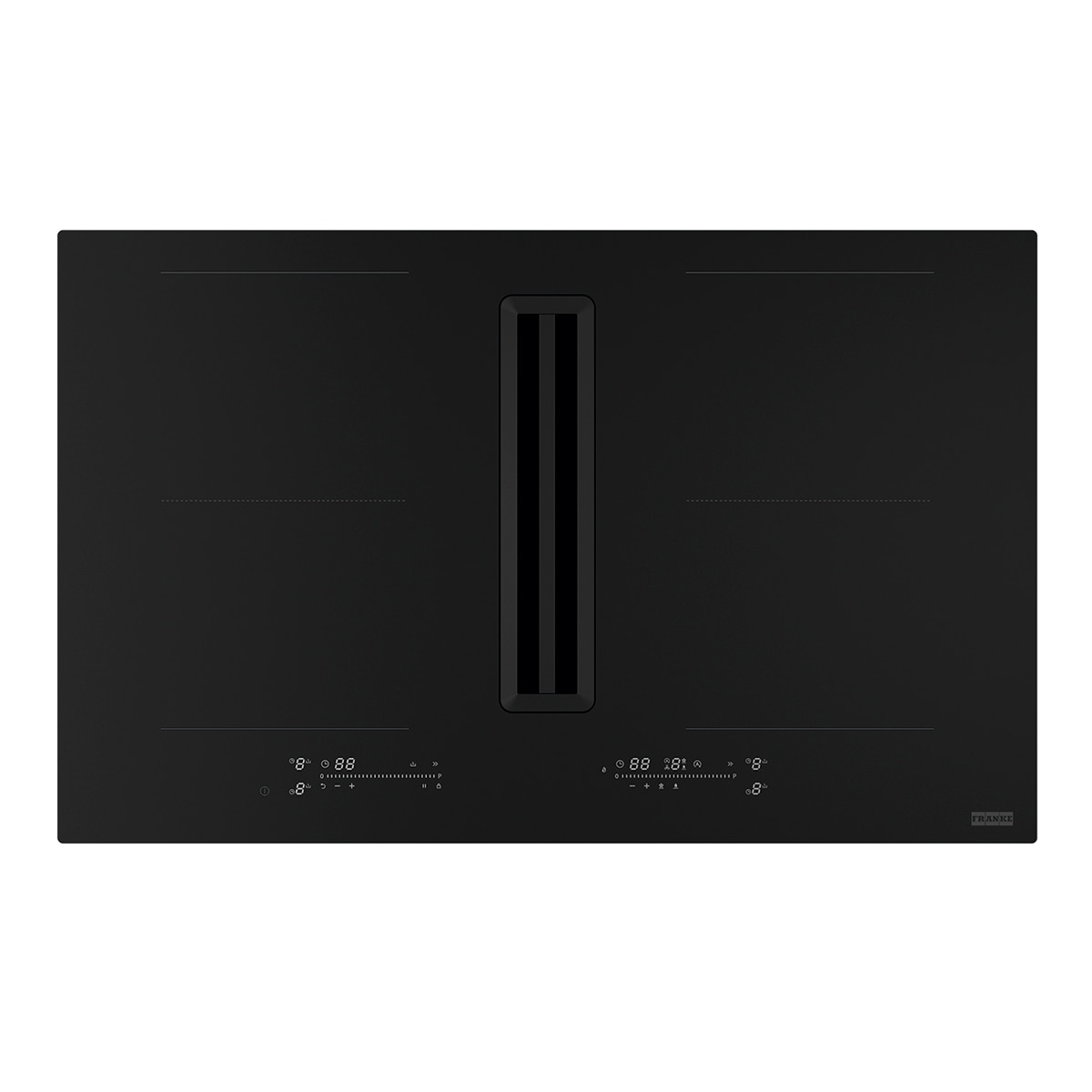 Franke - Placa inducción con campana Franke Mythos 2gether Supreme FMY 8362 SBM extracción- 3400731788.