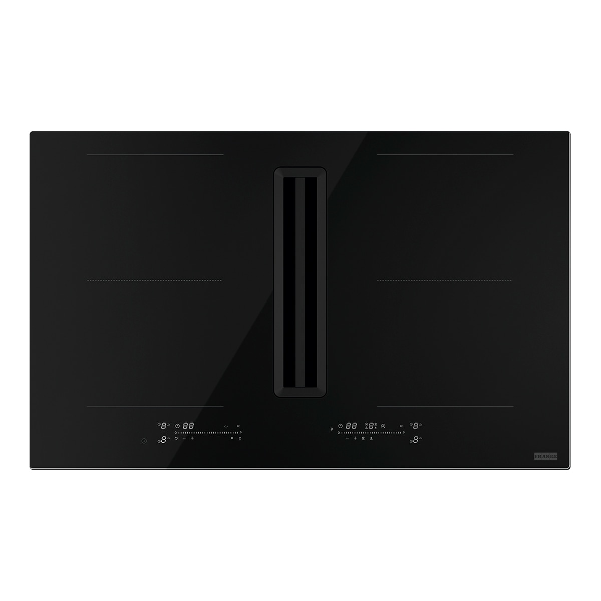 Franke - Placa inducción con campana Franke Mythos 2gether Supreme FMY 8362 SBM extracción- 3400731872.