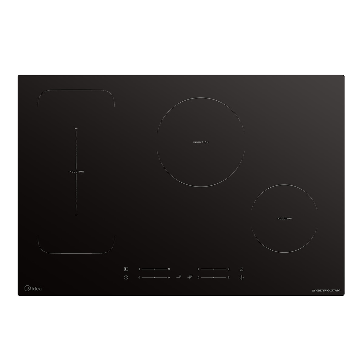 Imagem 0 de Placa de Indução Midea MIH740F98K0 com uma Zona Flex - Preto
