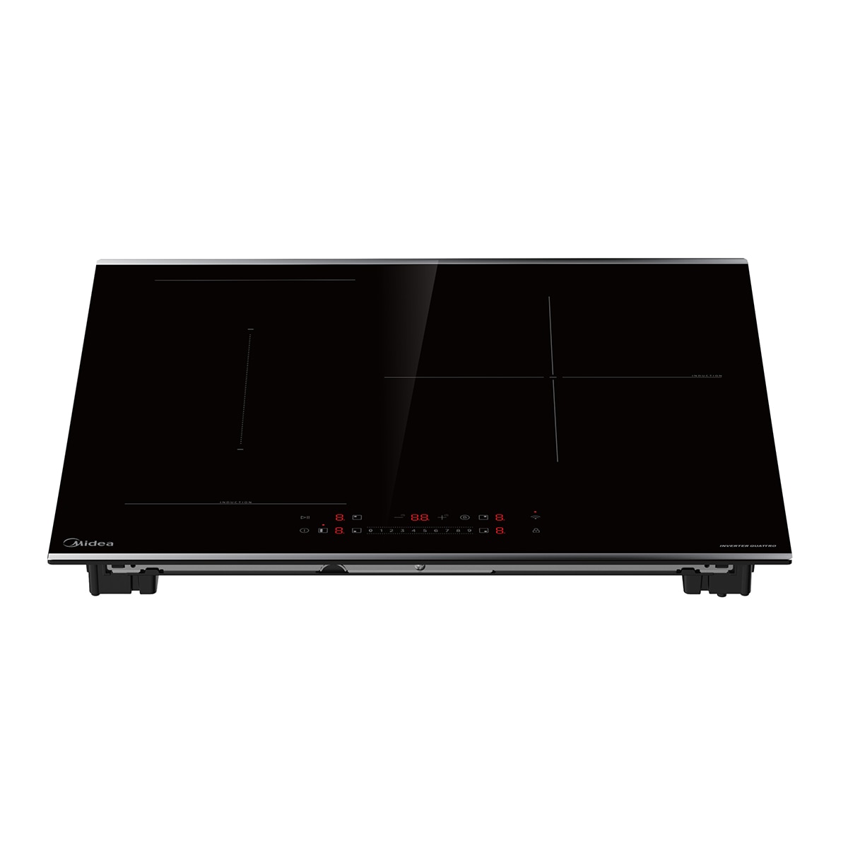 Placa de Indução Midea MIH743BE325GK com uma Zona Flex - Preto Preto-12