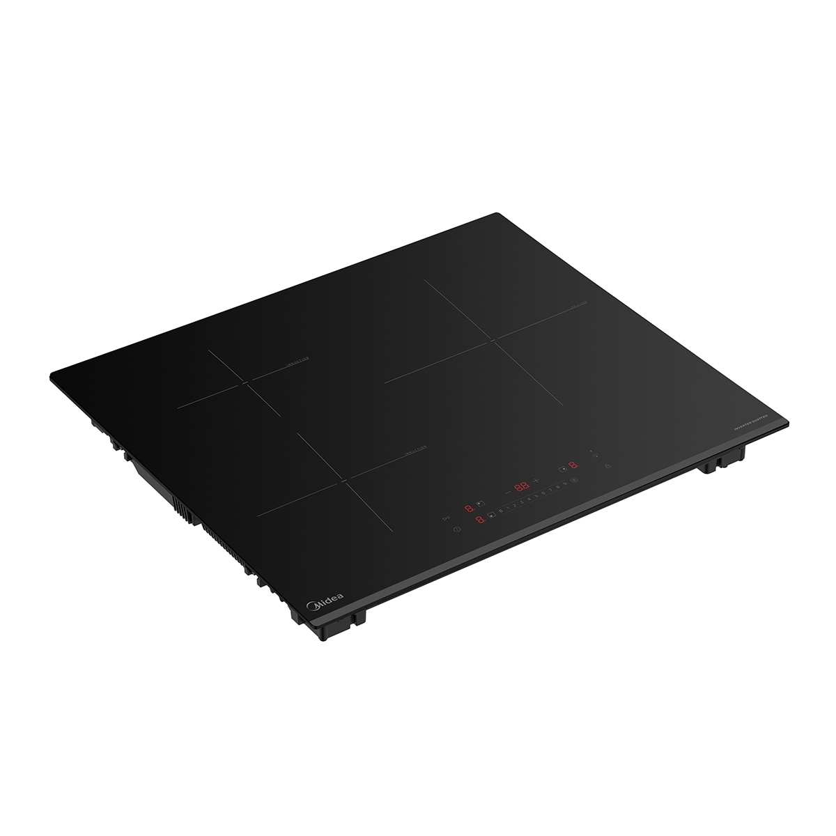 Placa de Indução Midea MIH743E325GK com 3 Zonas - Preto Preto-12