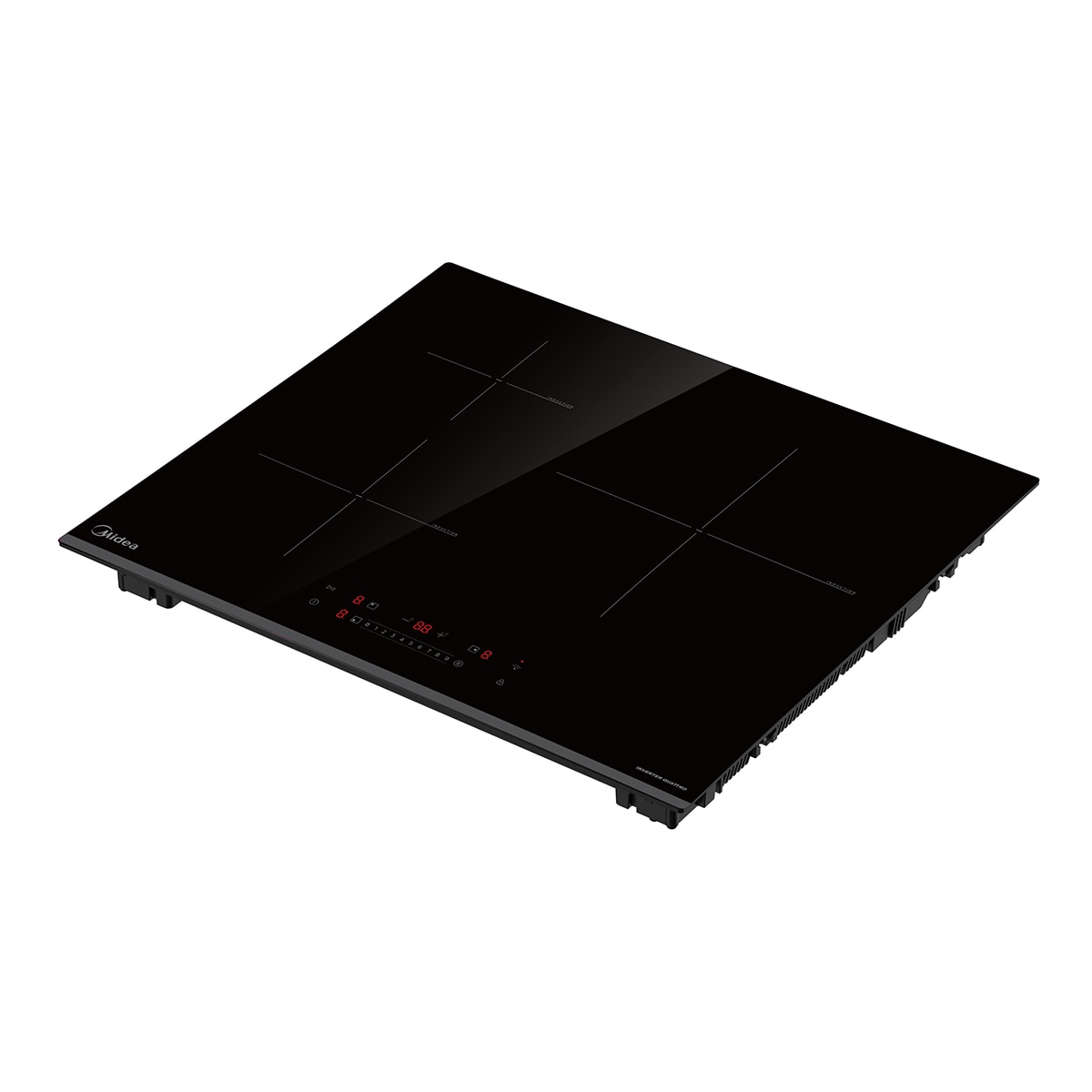 Placa de Indução Midea MIH743E325GK com 3 Zonas - Preto Preto-13