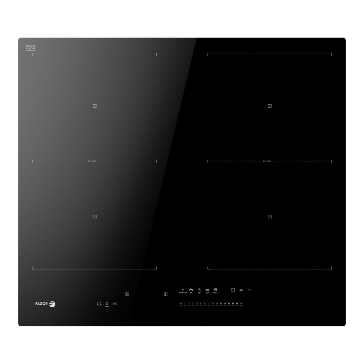 Fagor - Placa de inducción Fagor con 4 zonas Master - 4IF-ZONE41BC.
