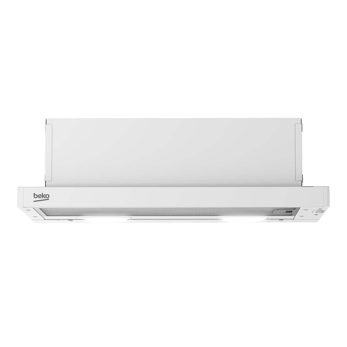 Campana telescópica Beko 3 niveles de potencia - CTB 6407 W Blanco-1