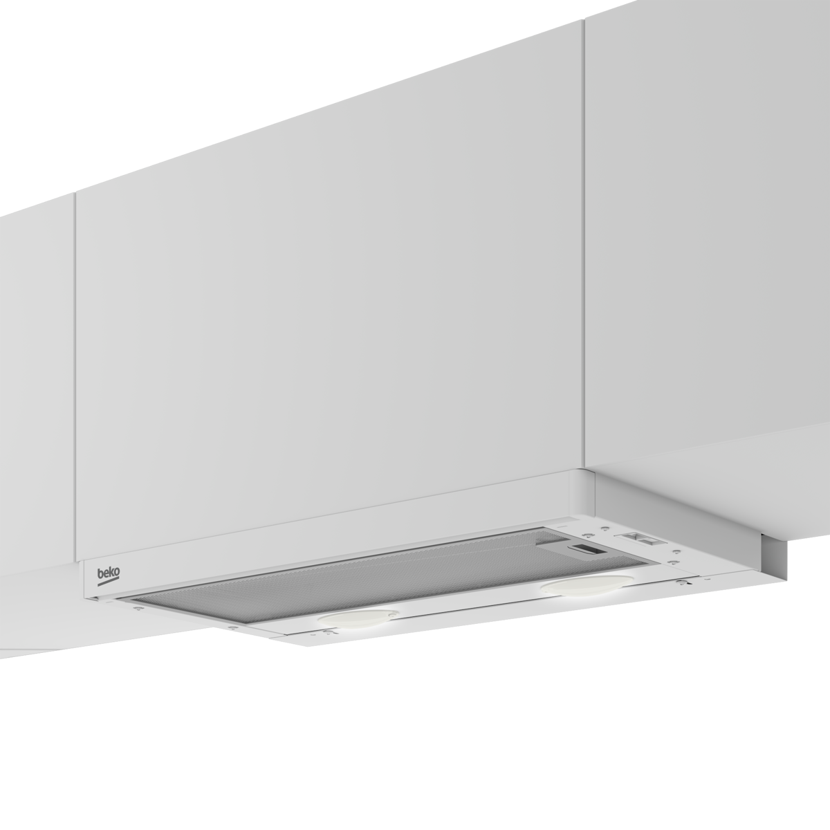 Campana telescópica Beko 3 niveles de potencia - CTB 6407 W Blanco-2