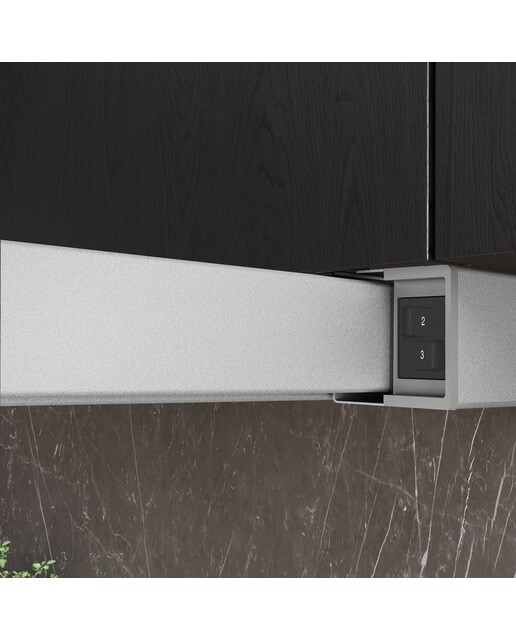 Exaustor Telescópico Encastrável Siemens iQ100 LI64MB521 com 3 Velocidades e de 60 cm - Metálico Prateado Inox-5