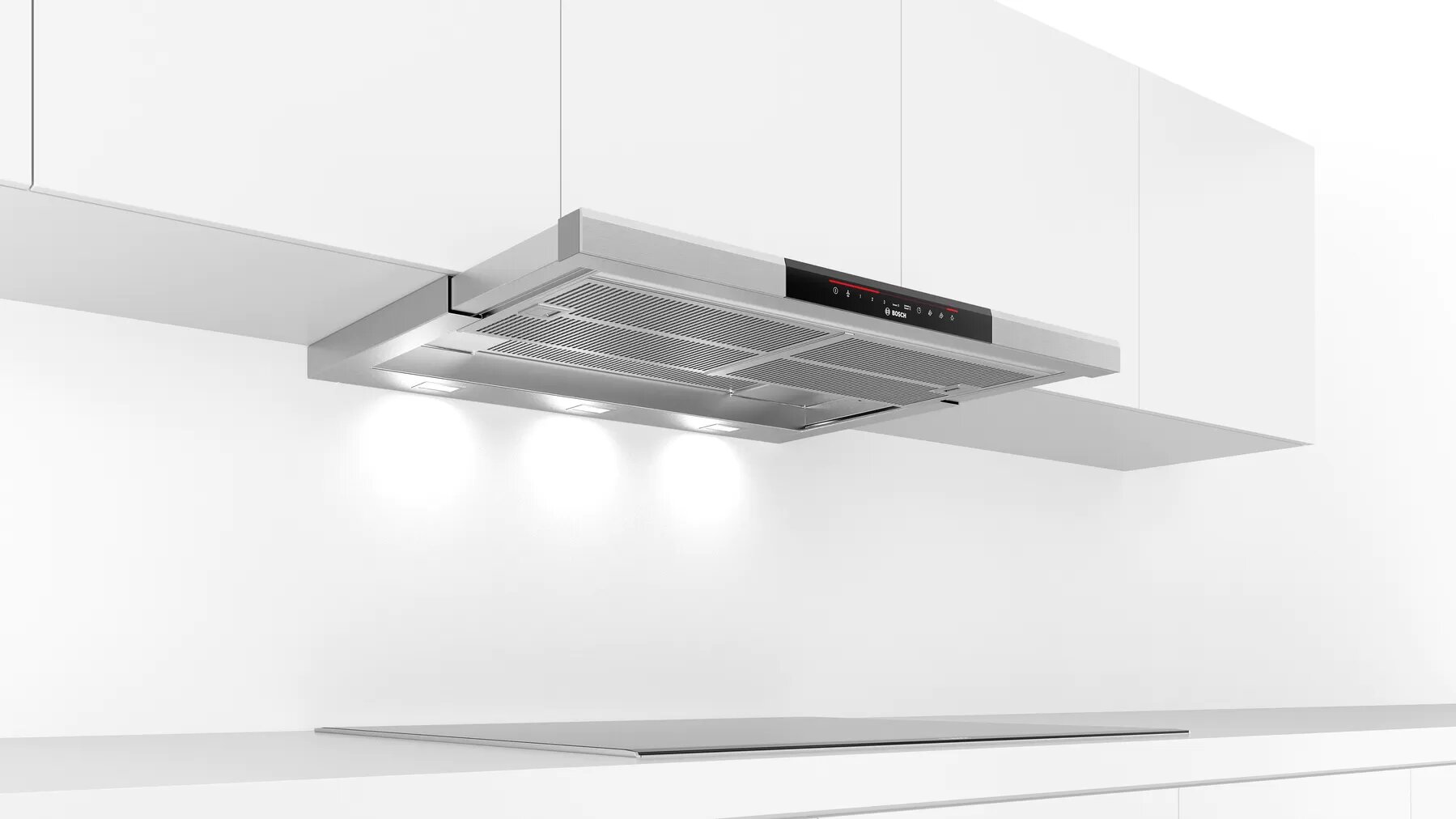 Exaustor Telescópico Encastrável Bosch Série 8 DFS097K51 com 5 Velocidades e de 90 cm - Inox Aço inoxidável-4