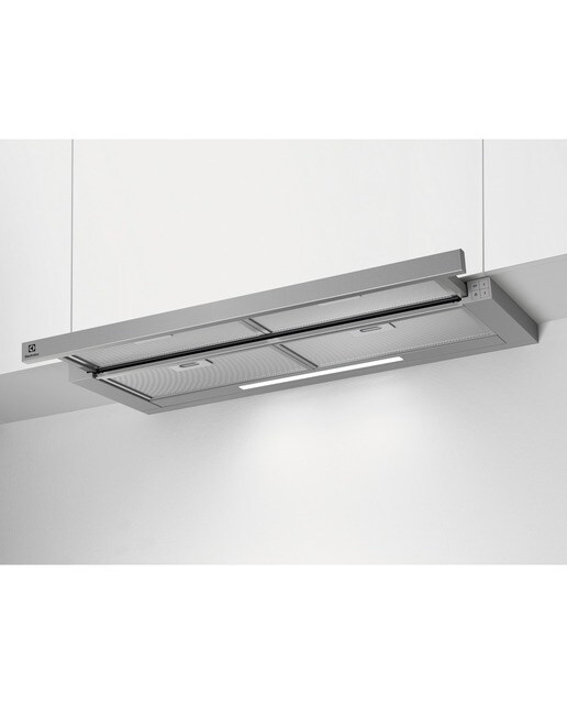 Exaustor Telescópico Encastrável Electrolux LFP419X Série 300 LEDLights com 3 Velocidades e de 90 cm - Cinzento Inox-3