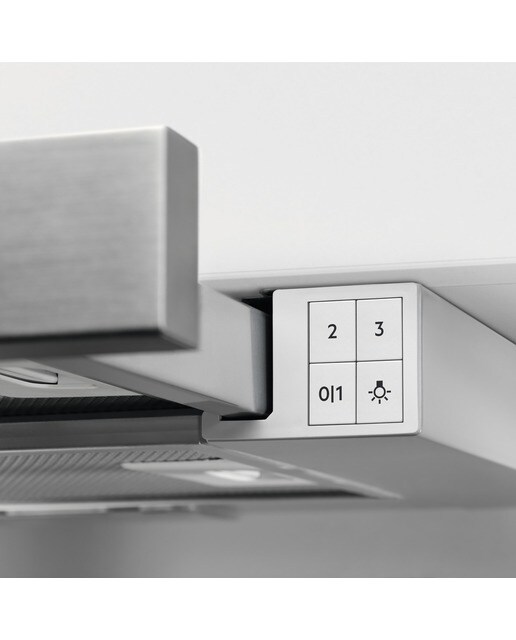 Exaustor Telescópico Encastrável AEG DPB3632S de 3 Velocidades e de 60 cm - Silver Inox-5
