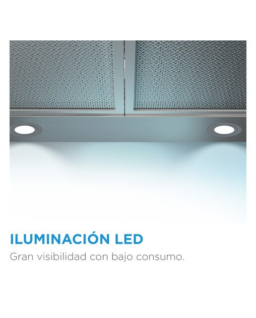 Exaustor Telescópico Encastrável Midea MH60T2250X-ES de 3 Velocidades e de 59,5 cm - Inox Aço inoxidável-8