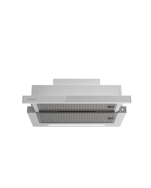 Exaustor Telescópico Cata TFH 6830 GWH de 5 Velocidades + Turbo e de 59,8 cm - Branco Branco-3