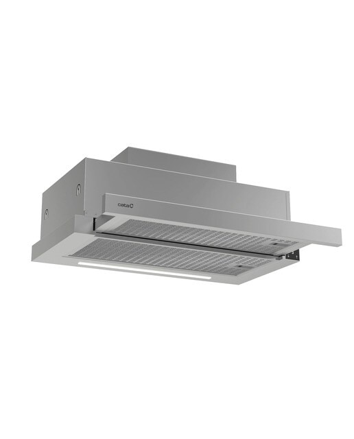 Exaustor Telescópico Encastrável Cata TFH 6830 X de 5 Velocidades + Turbo e de 60 cm - Inox Inox-1