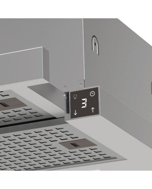 Exaustor Telescópico Encastrável Cata TFH 6830 X de 5 Velocidades + Turbo e de 60 cm - Inox Inox-5