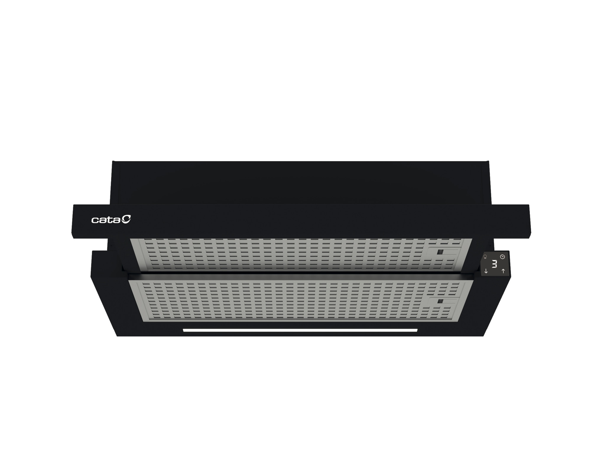 Exaustor Telescópico Encastrável Cata TFH-6430 GBK /B de 3 Velocidades + 1 Turbo e de 60 cm - Preto Preto-3