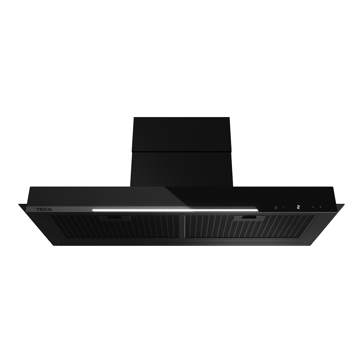 Teka – Campana Integra GFI 97350 EOS BK con 3 velocidades + 1 intensiva – GFI 97350 EOS BK.