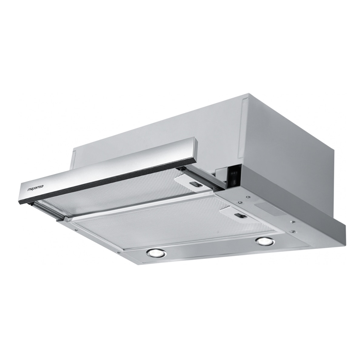 Mepamsa - Campana telescópica Mepamsa con 2 velocidades , 45 cm inox- SUPERLINE 45.
