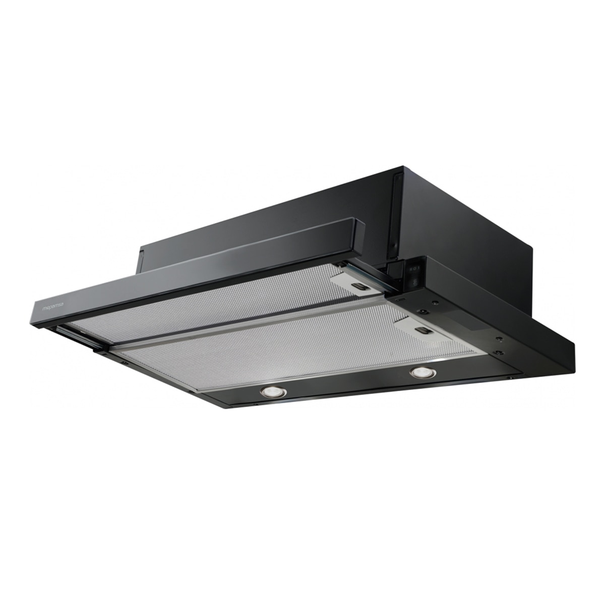 Imagen 0 de Campana telescópica Mepamsa con 2 velocidades, 60 cm negro - SUPERLINE GLASS 60