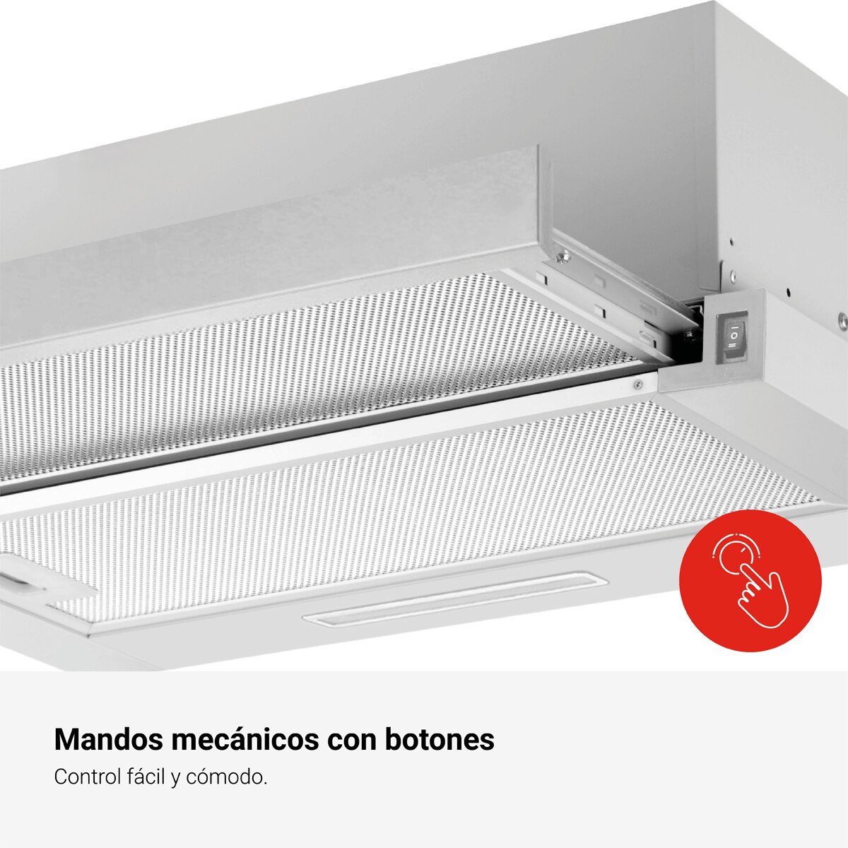 Campana decorativa Fagor con 3 niveles de potencia Classic - 3AF3-640X Inox-7