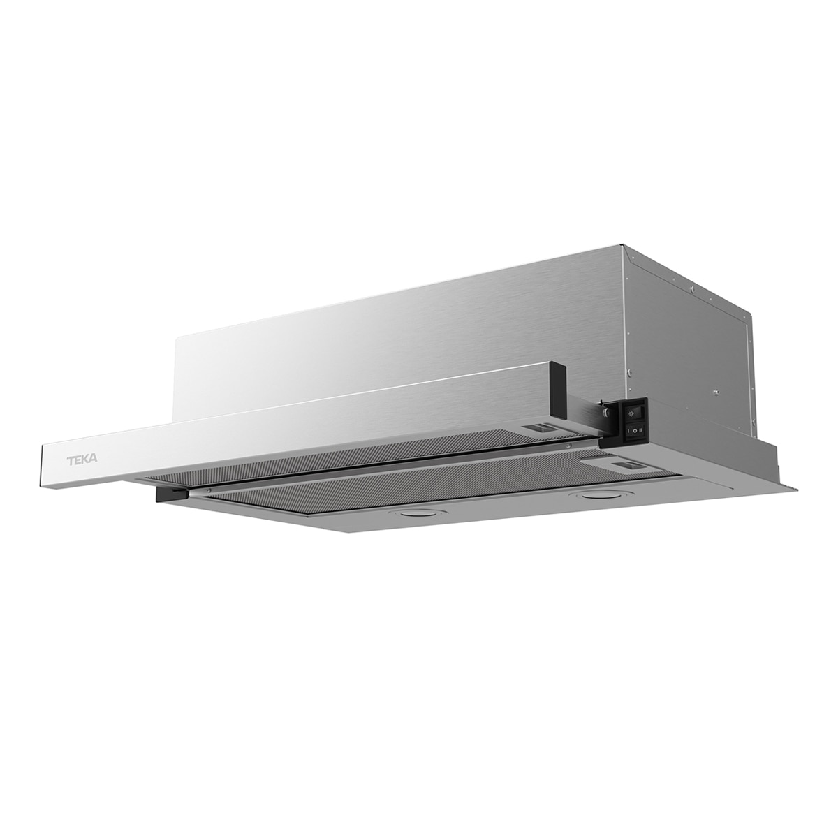 Campana telescópica Teka con motor capacitivo y 2 velocidades, 60 cm TL 63100 MOS X - Blanco Blanco-3
