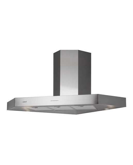 Exaustor de Canto Cata ANGOLO BOX com 3 Níveis de Extração e de 100 cm - Inox Inox-1
