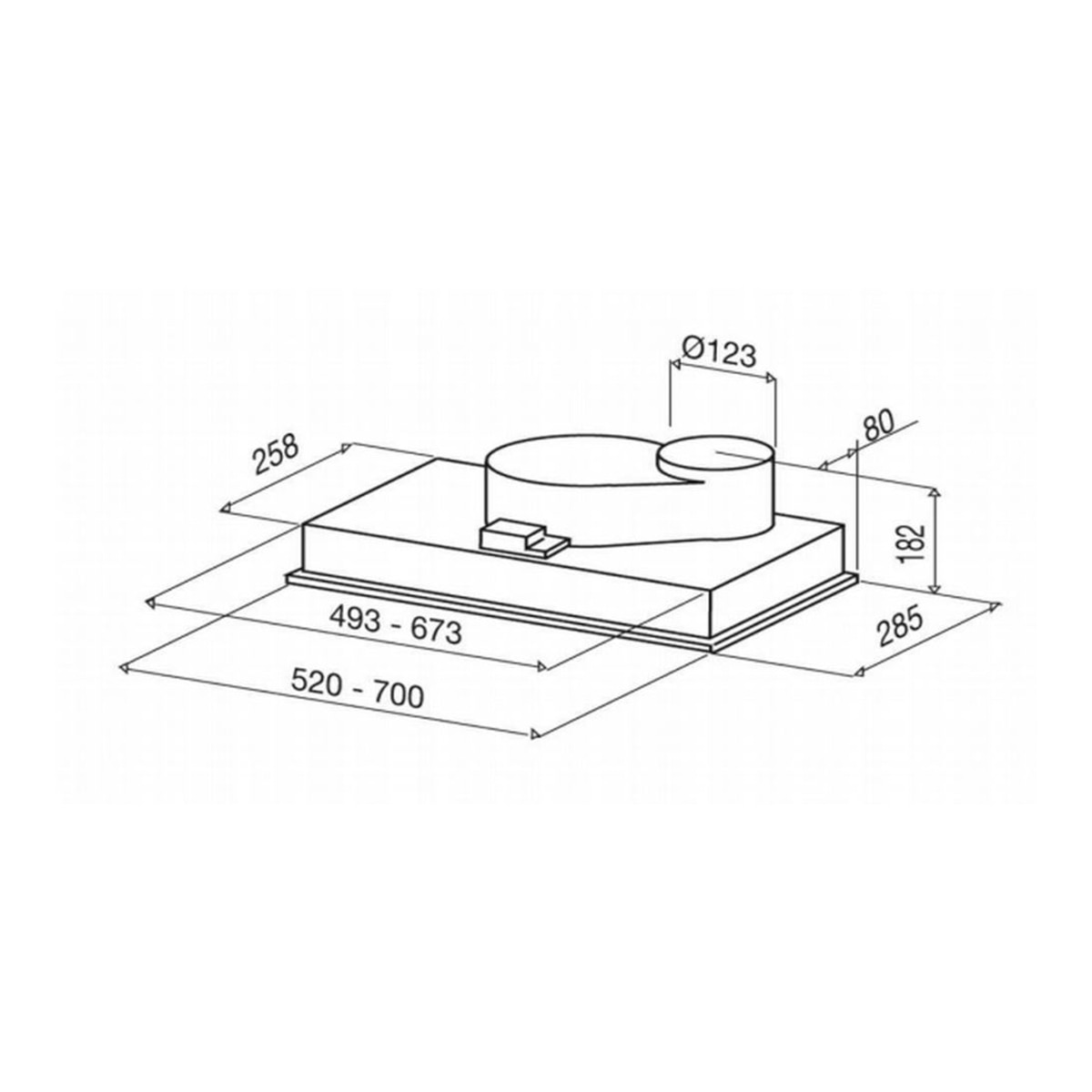 Grupo filtrante Candy 3 velociades - CBG625/1X Inox-2
