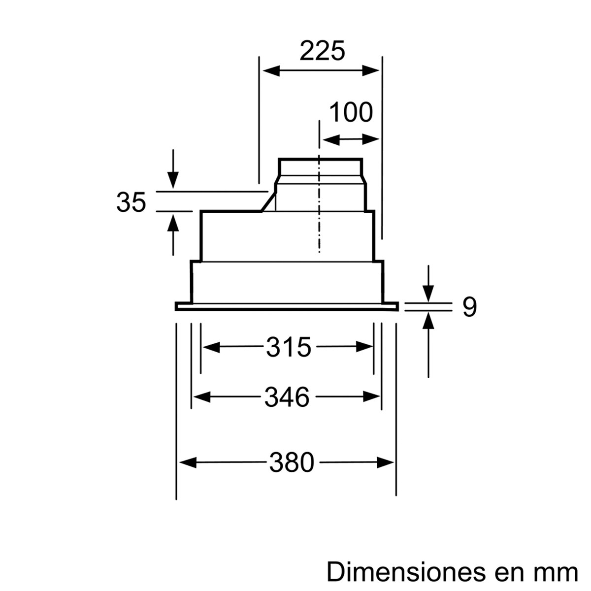Exaustor Encastrável Bosch Série 4 DHL755BL com 4 Velocidades e de 75 cm - Prateado Metálico Prata-3