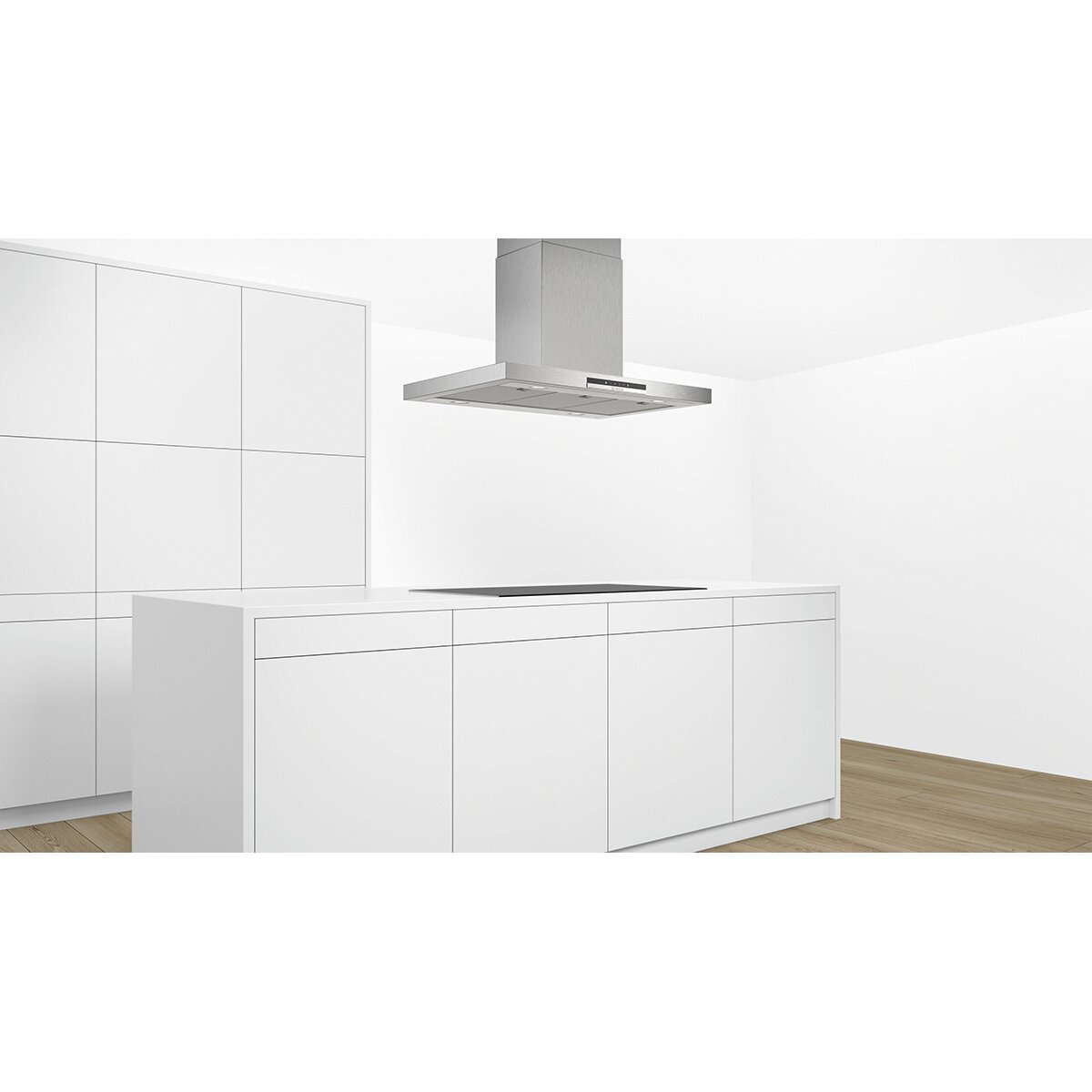 Campana isla Bosch 4 niveles de extracción - DIB97IM50 Inox-2