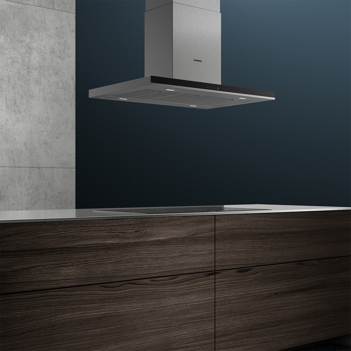 Exaustor de Ilha Siemens iQ500 LF98BIP50 com 5 Velocidades e de 90 cm - Inox Aço inoxidável-5