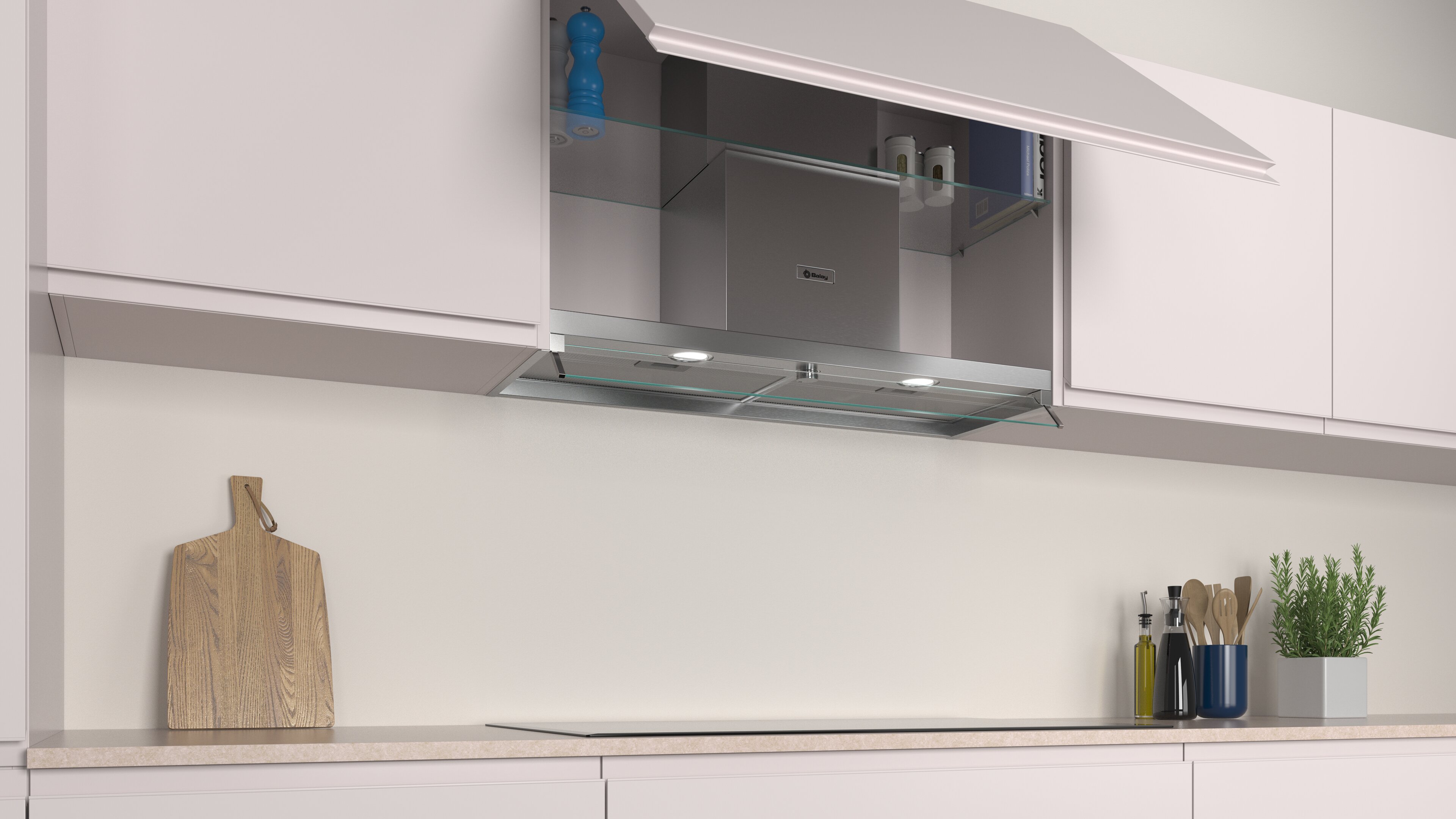 Exaustor de Filtragem Balay 3BD896MX com 3 Níveis de Extração e de 89,4 cm - Inox Aço inoxidável-3