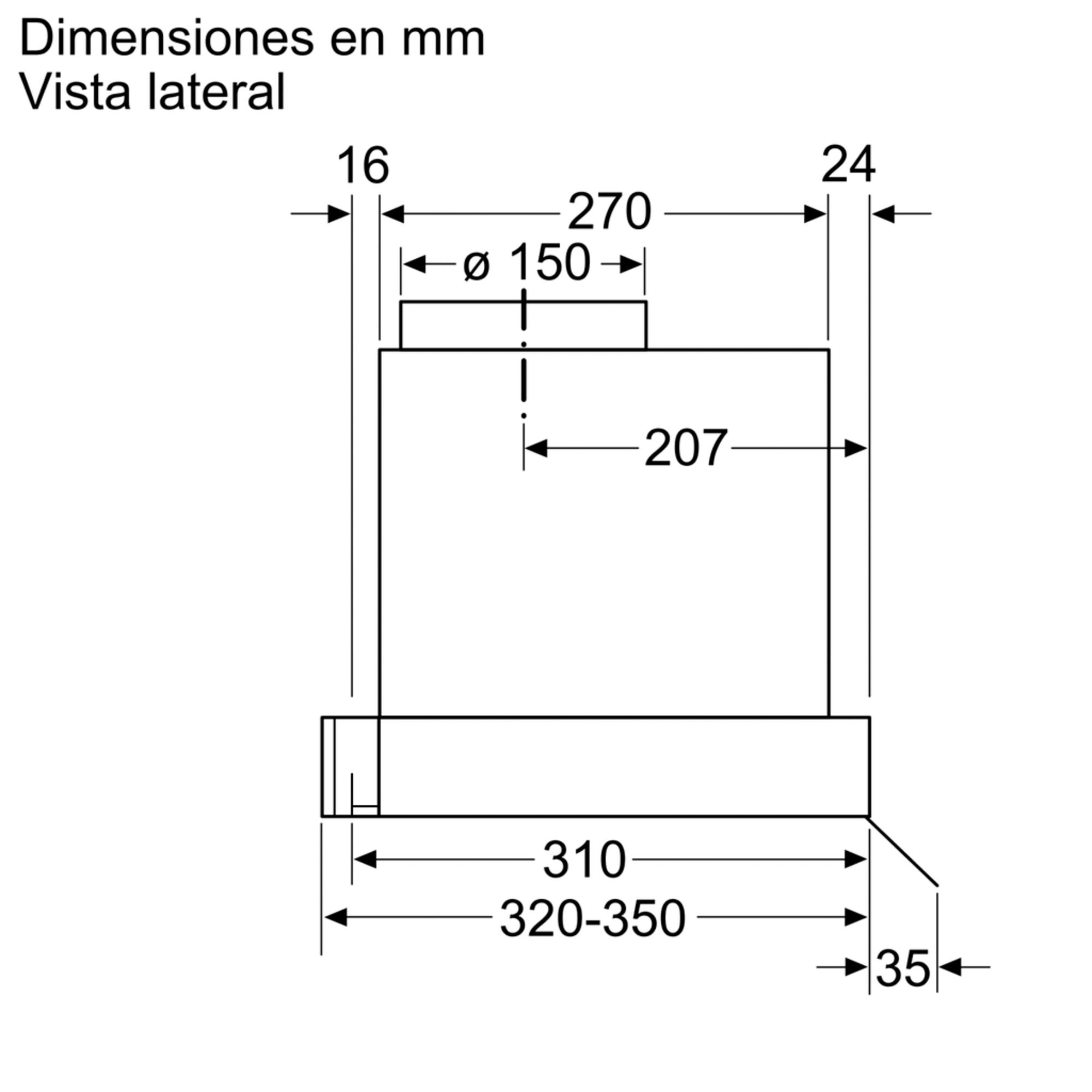 Exaustor de Filtragem Balay 3BD896MX com 3 Níveis de Extração e de 89,4 cm - Inox Aço inoxidável-6