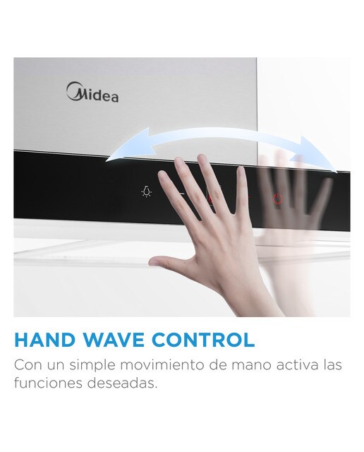 Exaustor de Filtragem Midea MH70BI3200X-ES de 3 Velocidades e de 70 cm - Inox Inox-5