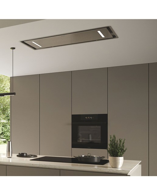 Exaustor de Teto Encastrável Haier HACI100RCS6X com Controlo Remoto e de 100 cm - Inox Inox-4