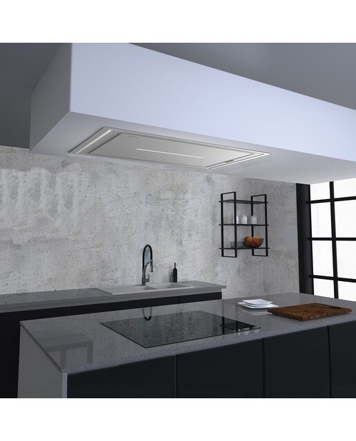 Exaustor de Teto Encastrável Cata BENNUSLIM900X/A com 5 Níveis de Extração + 1 Turbo e de 86 cm - Inox Inox-8